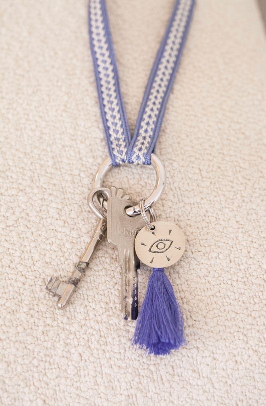 keychain band - ZAHRA - cloud