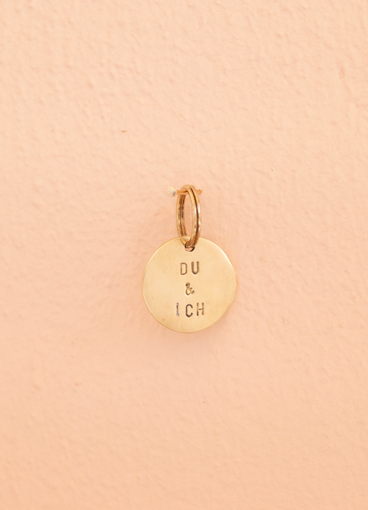 key tag - mini - du & ich