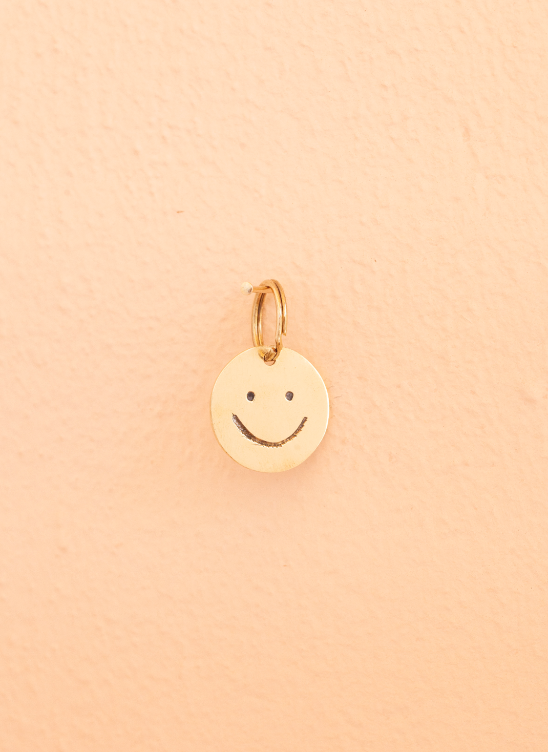 key tag - mini - smile
