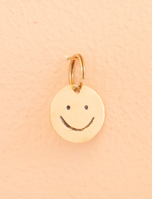 key tag - mini - smile