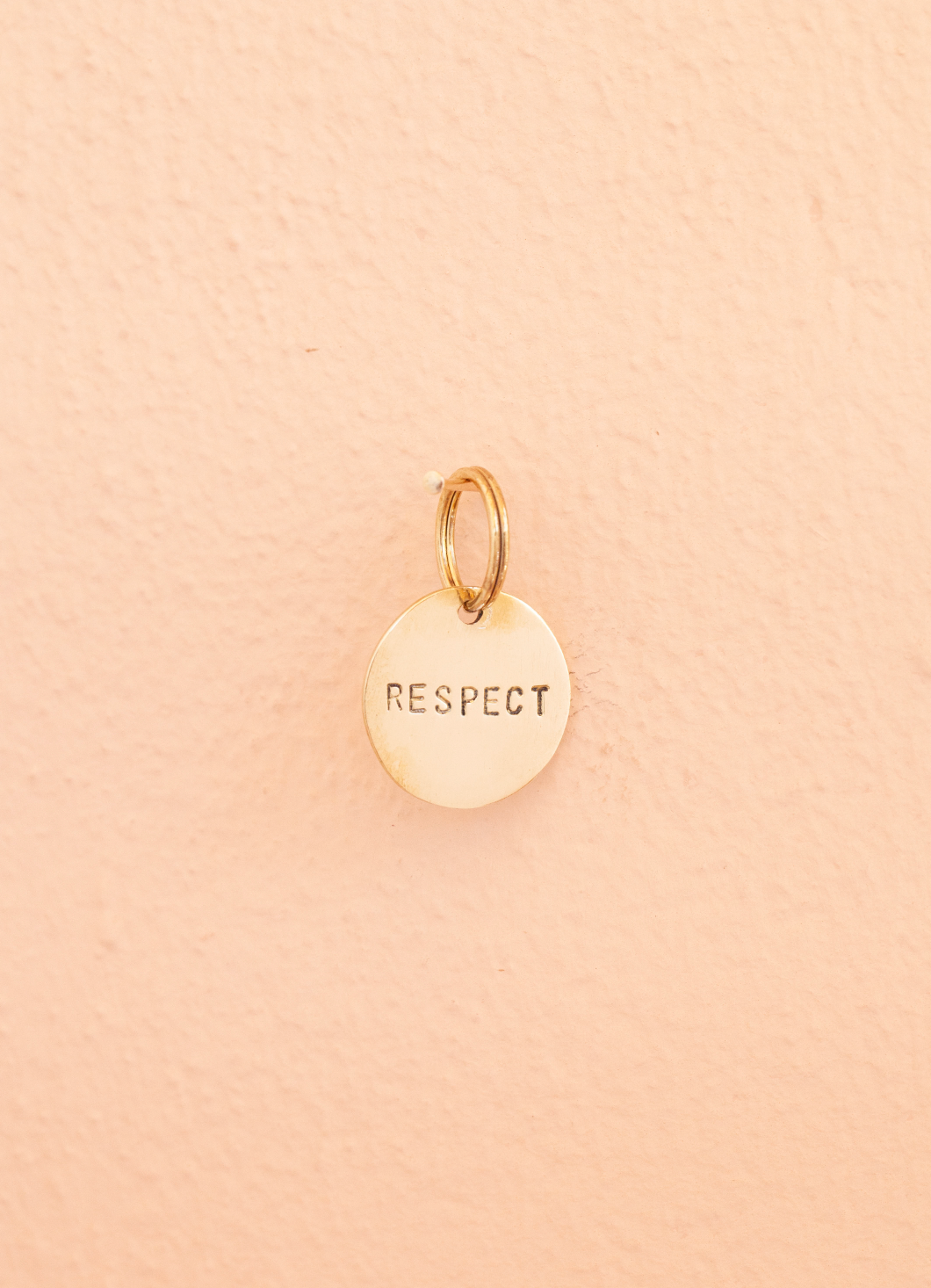 key tag - mini - respect