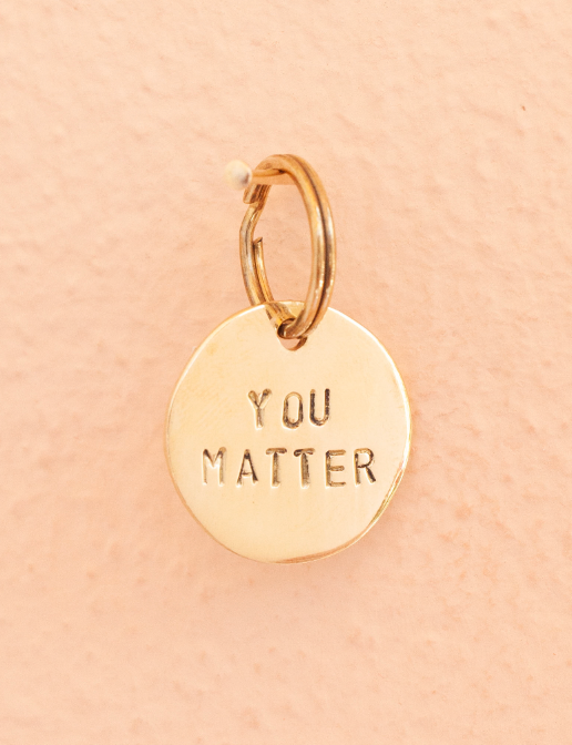 key tag - mini - you matter