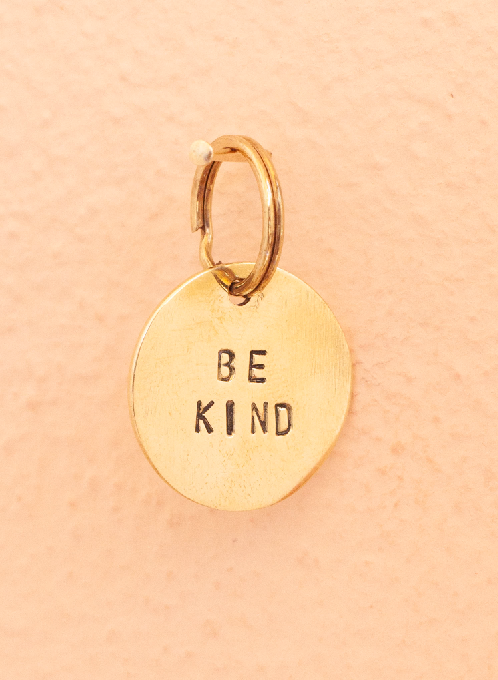 key tag - mini - be kind