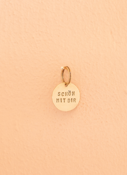 key tag - mini - schön mit dir
