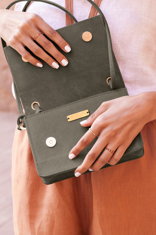 bag - LAYLA - elephant grey