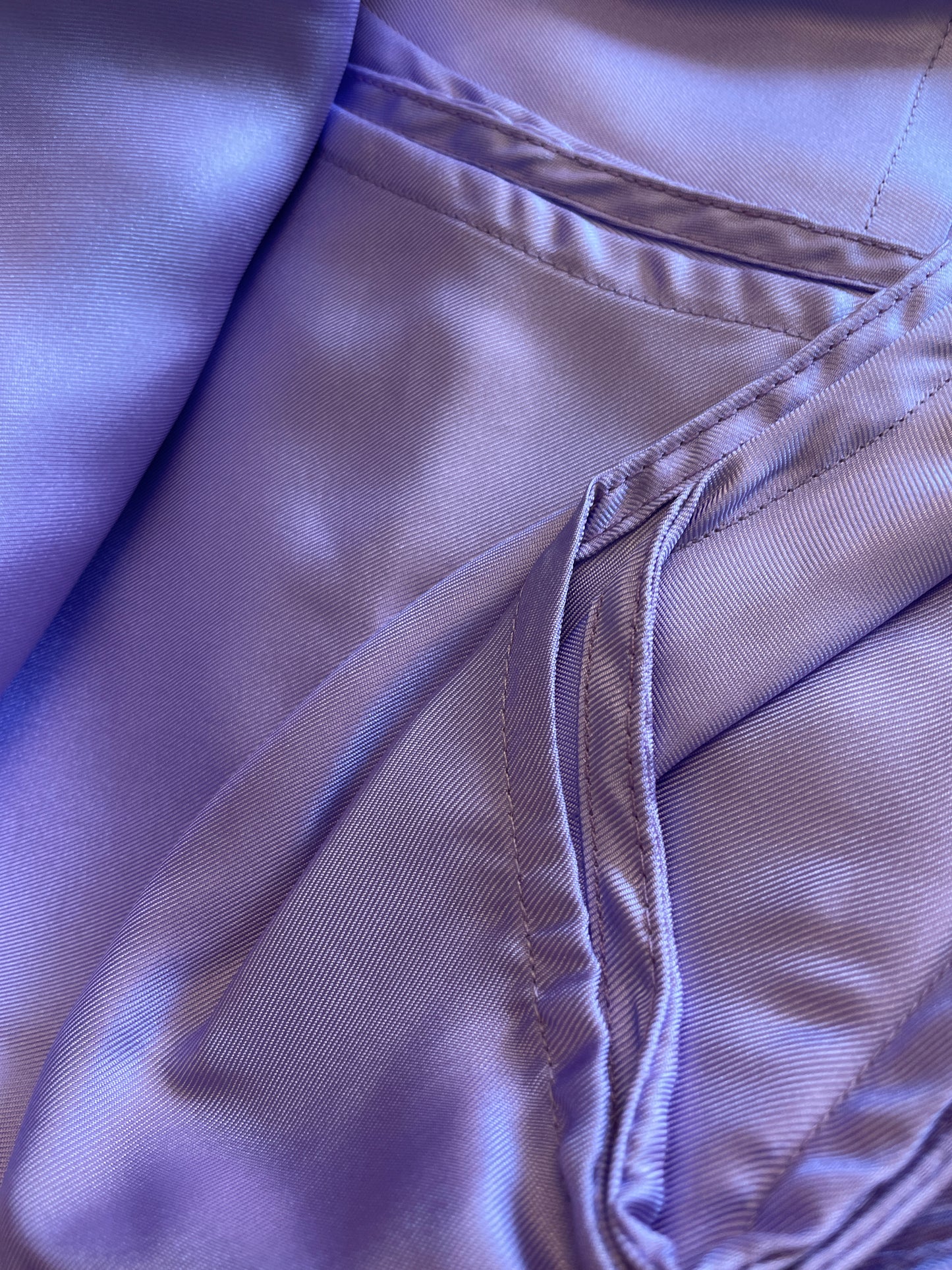 silk top ANIQUA - purple