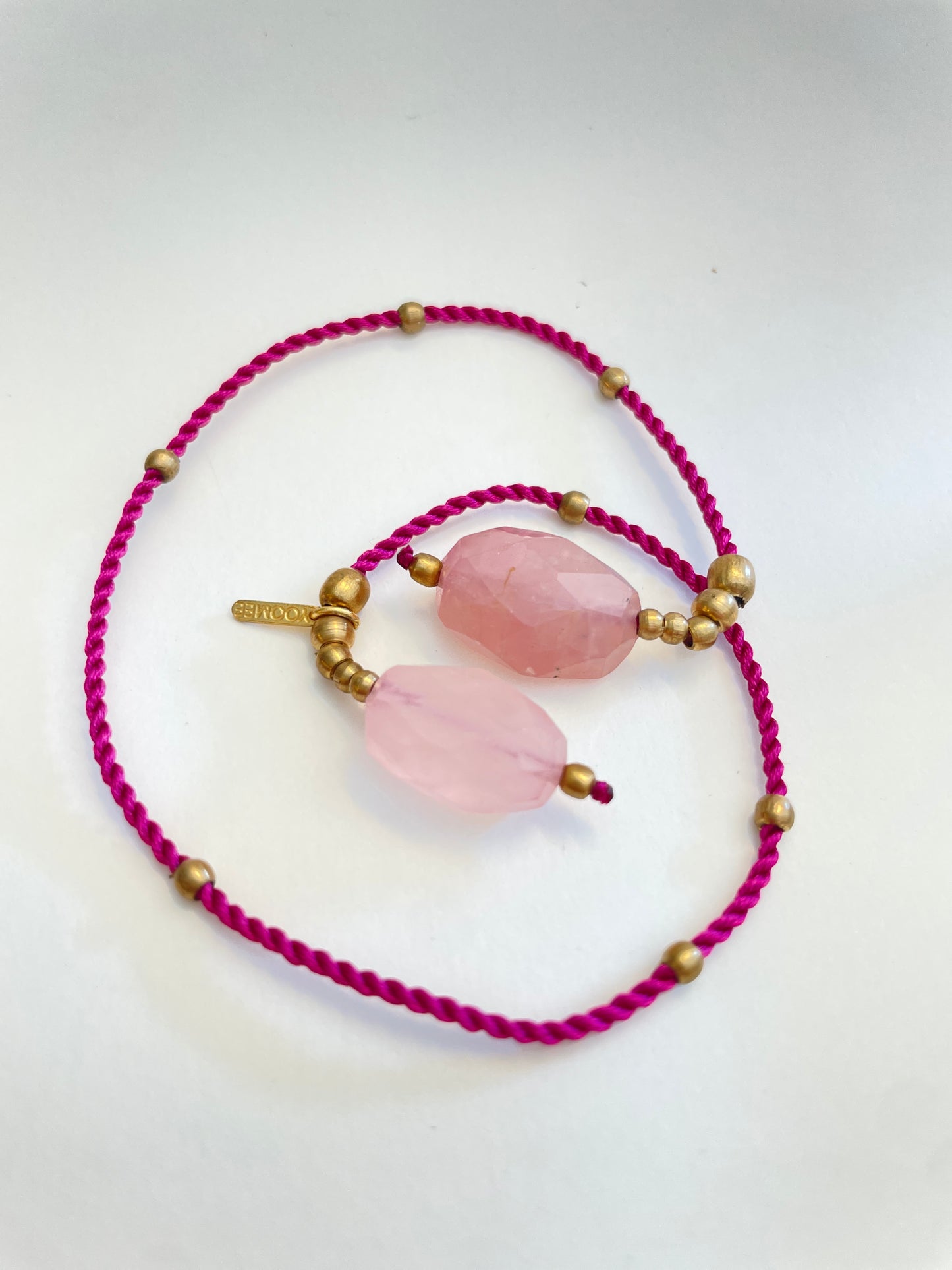bookmark - NIMDIKI - one stone - rose quartz