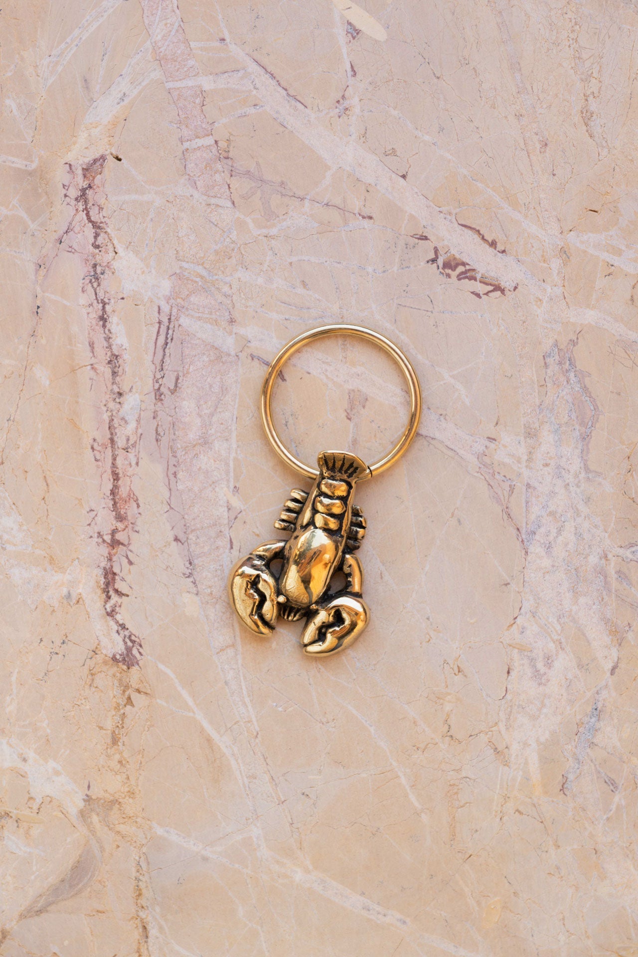 key pendant - MOUNA - lobster
