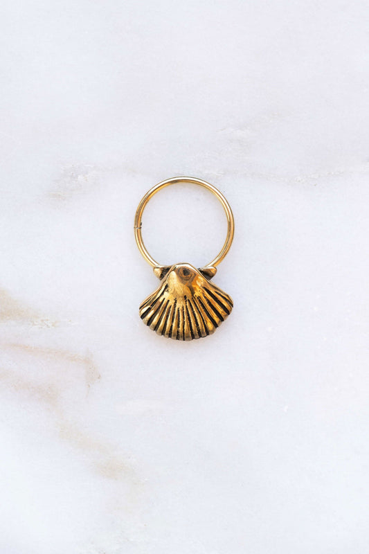 key pendant - MOUNA - shell