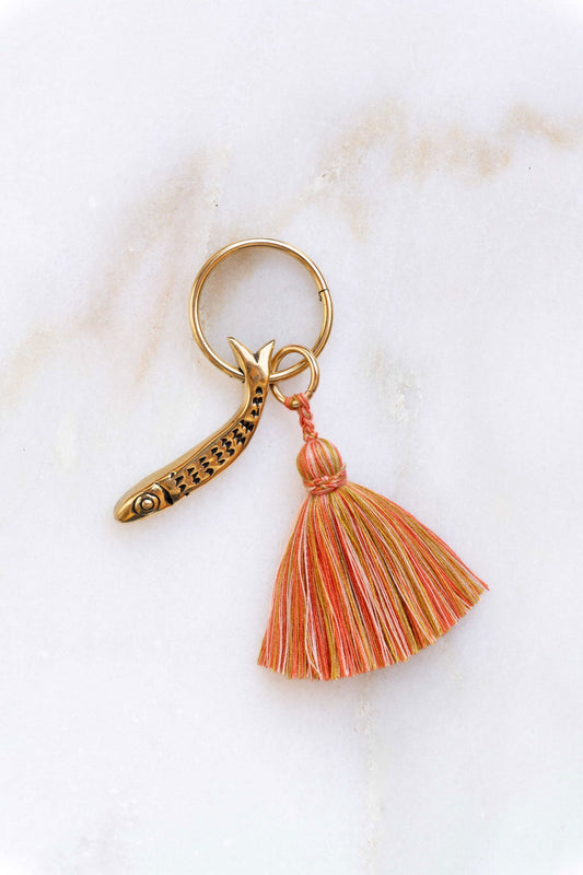 key pendant - MOUNA - sardine