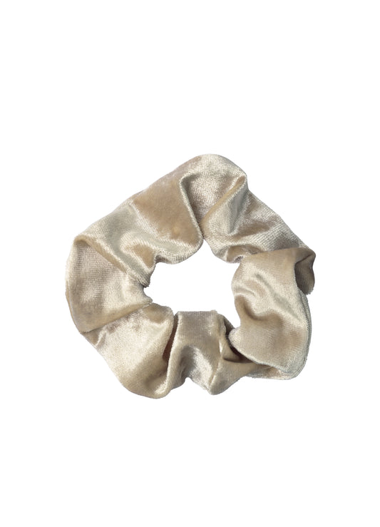 scrunchie - MEDINA velvet - creme