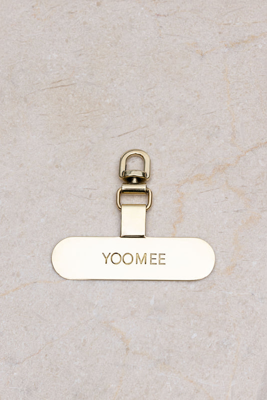 phone clip - gold