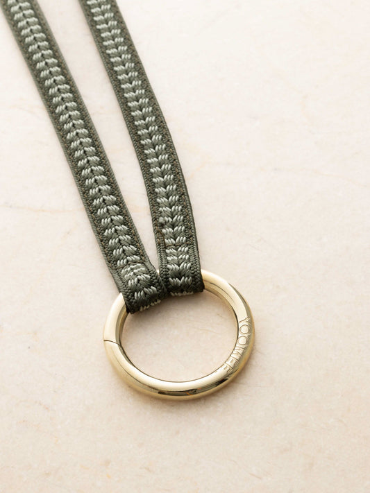 keychain band - ZAHRA mini - artichoke