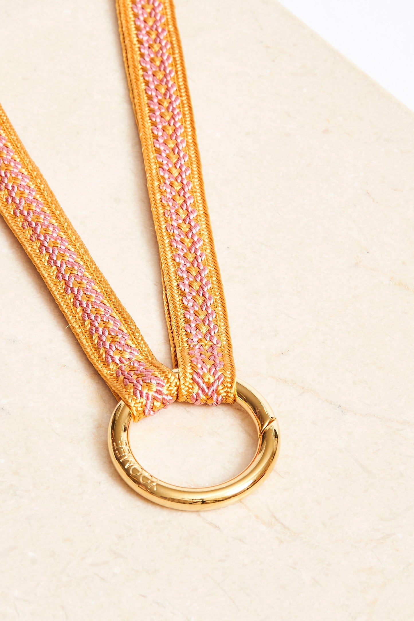keychain band mini - ZAHRA - grapefruit