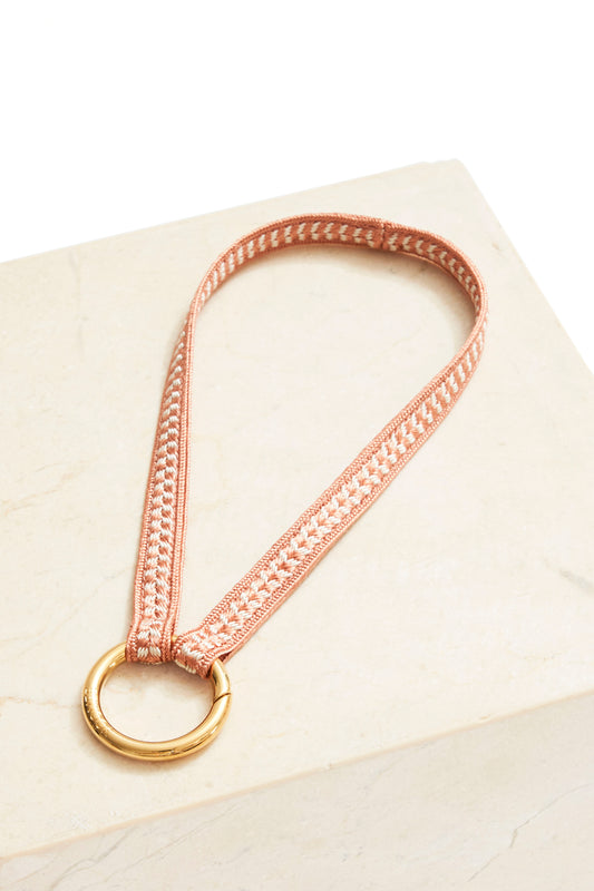 keychain band - ZAHRA mini - marrakech rose