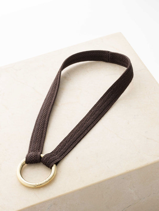 keychain band - ZAHRA mini - mocca