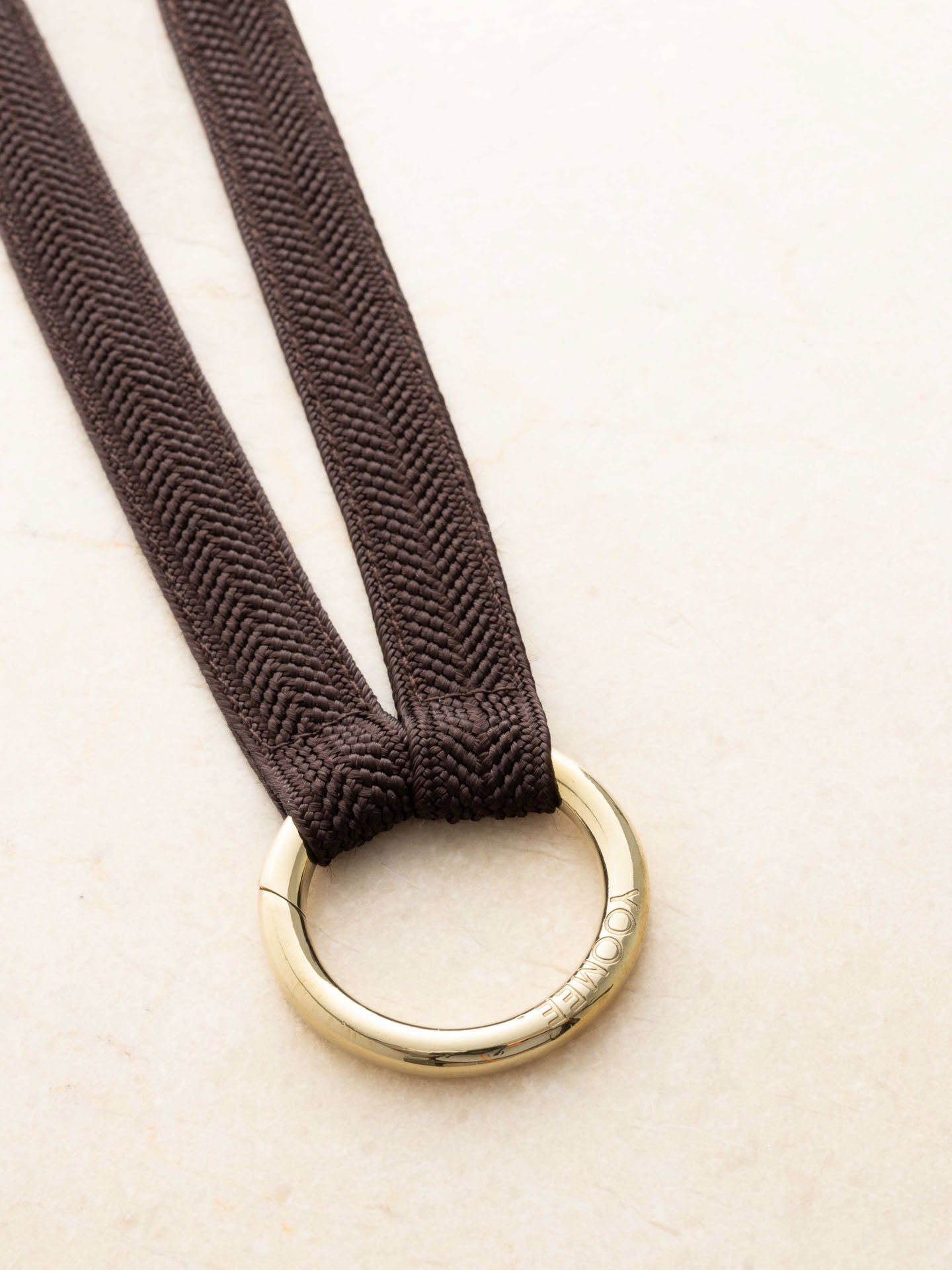 keychain band - ZAHRA mini - mocca