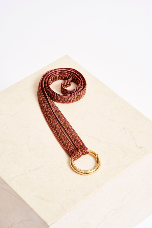 keychain band - ZAHRA - rosewood