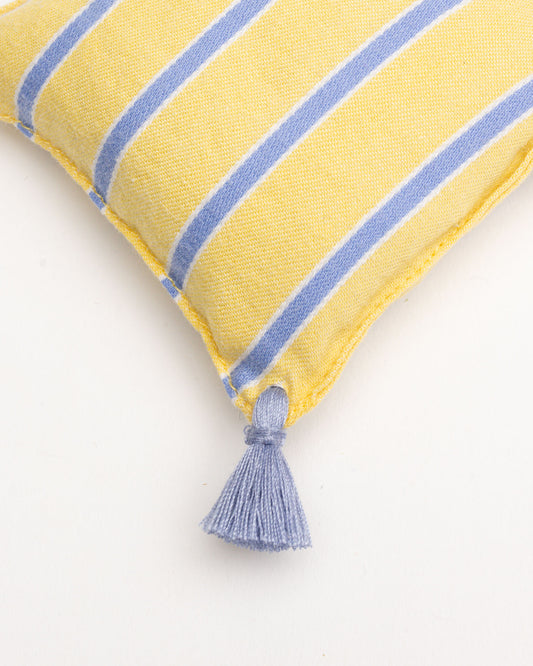 lavender bag - ZAKIA stripes - yellow/blue