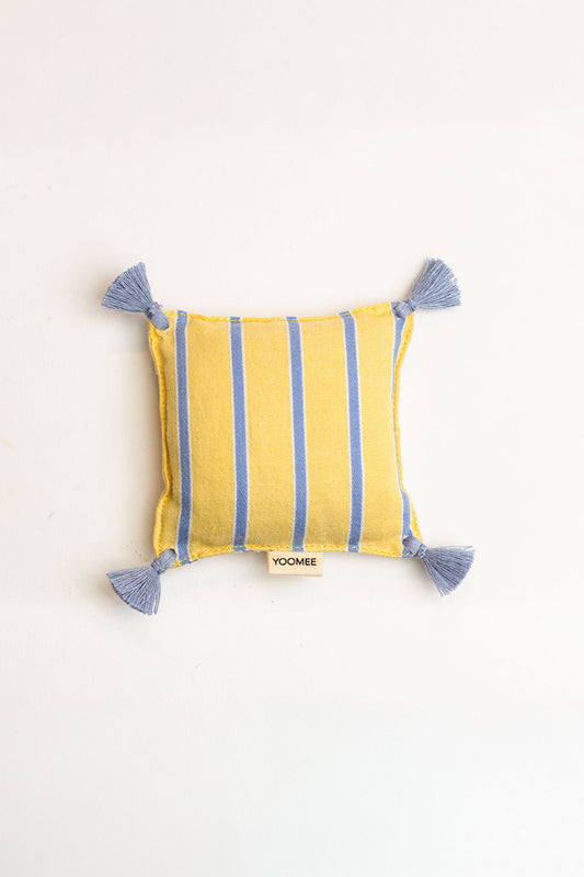 lavender bag - ZAKIA stripes - yellow/blue