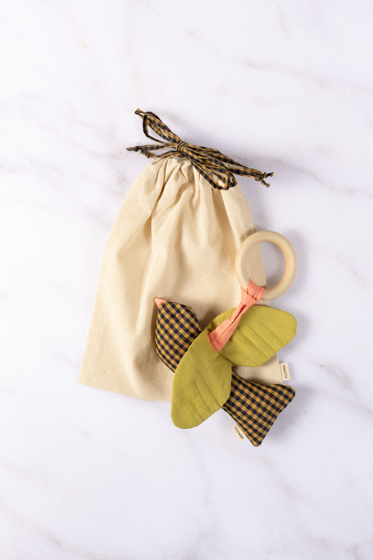 baby rattle - NINI - bird