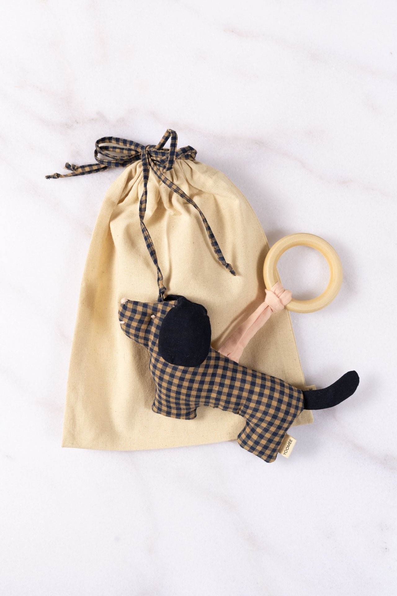 baby rattle - NINI - dog