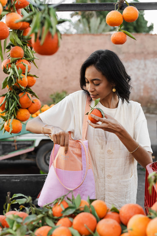 bag - SOUMIA - pink/orange
