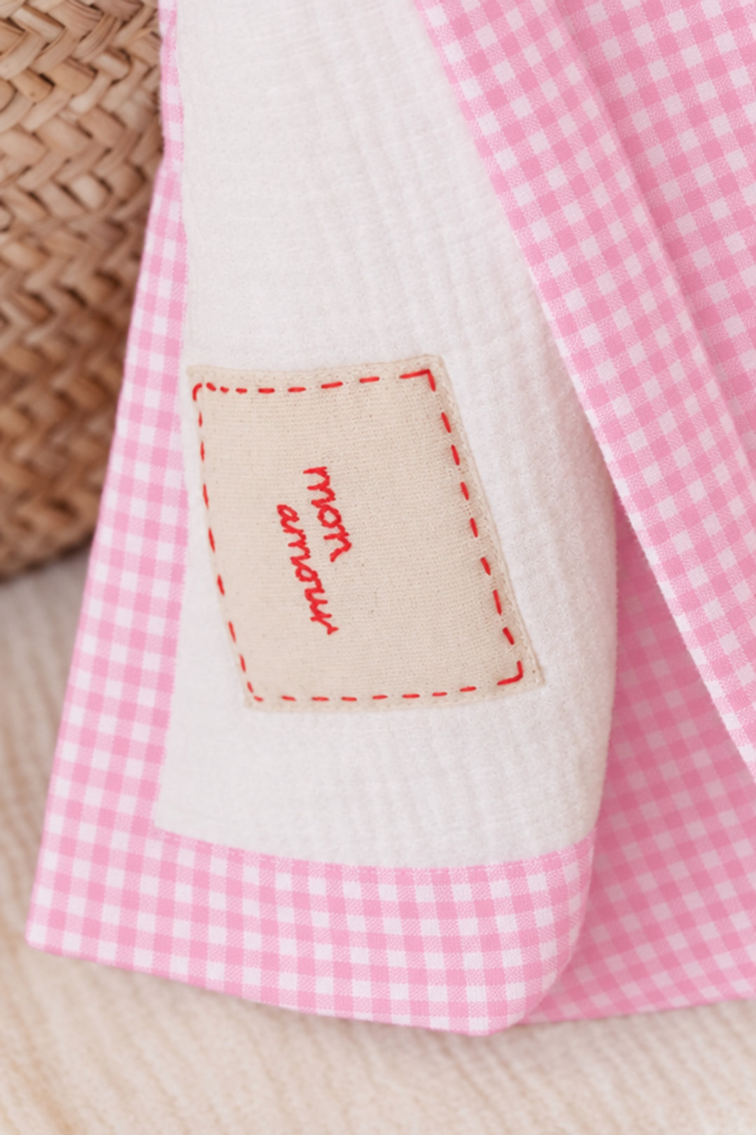 baby blanket - NINI - pink