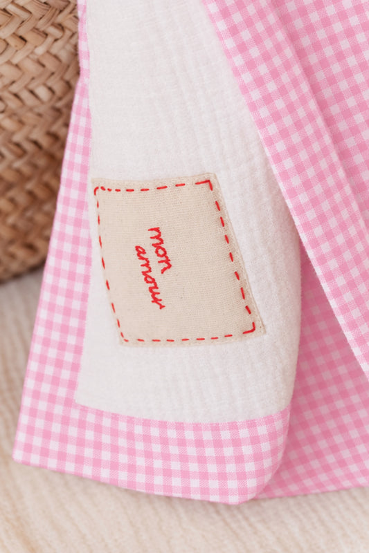 baby blanket - NINI - pink