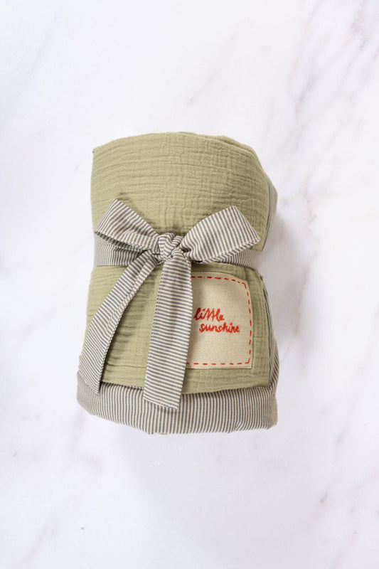 baby blanket - NINI - sage