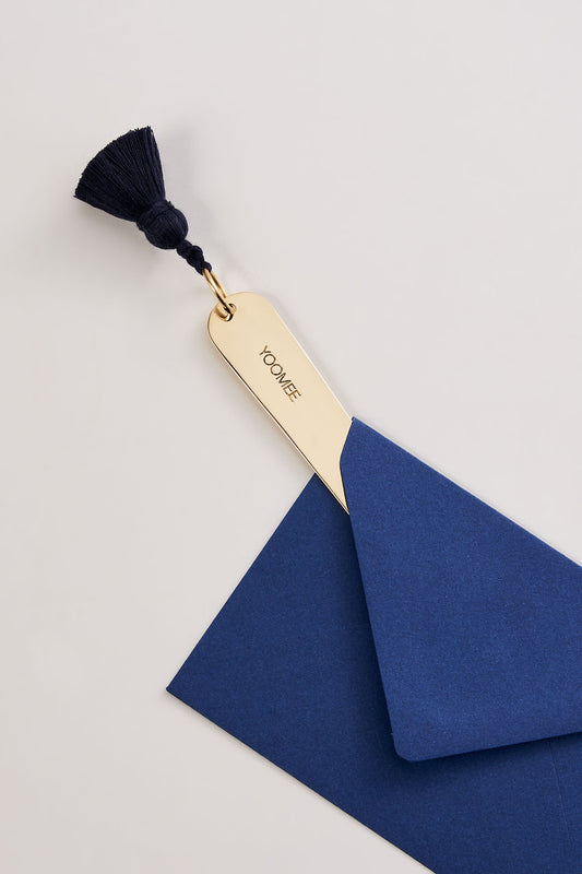 bookmark / letter opener - RAWI - marine