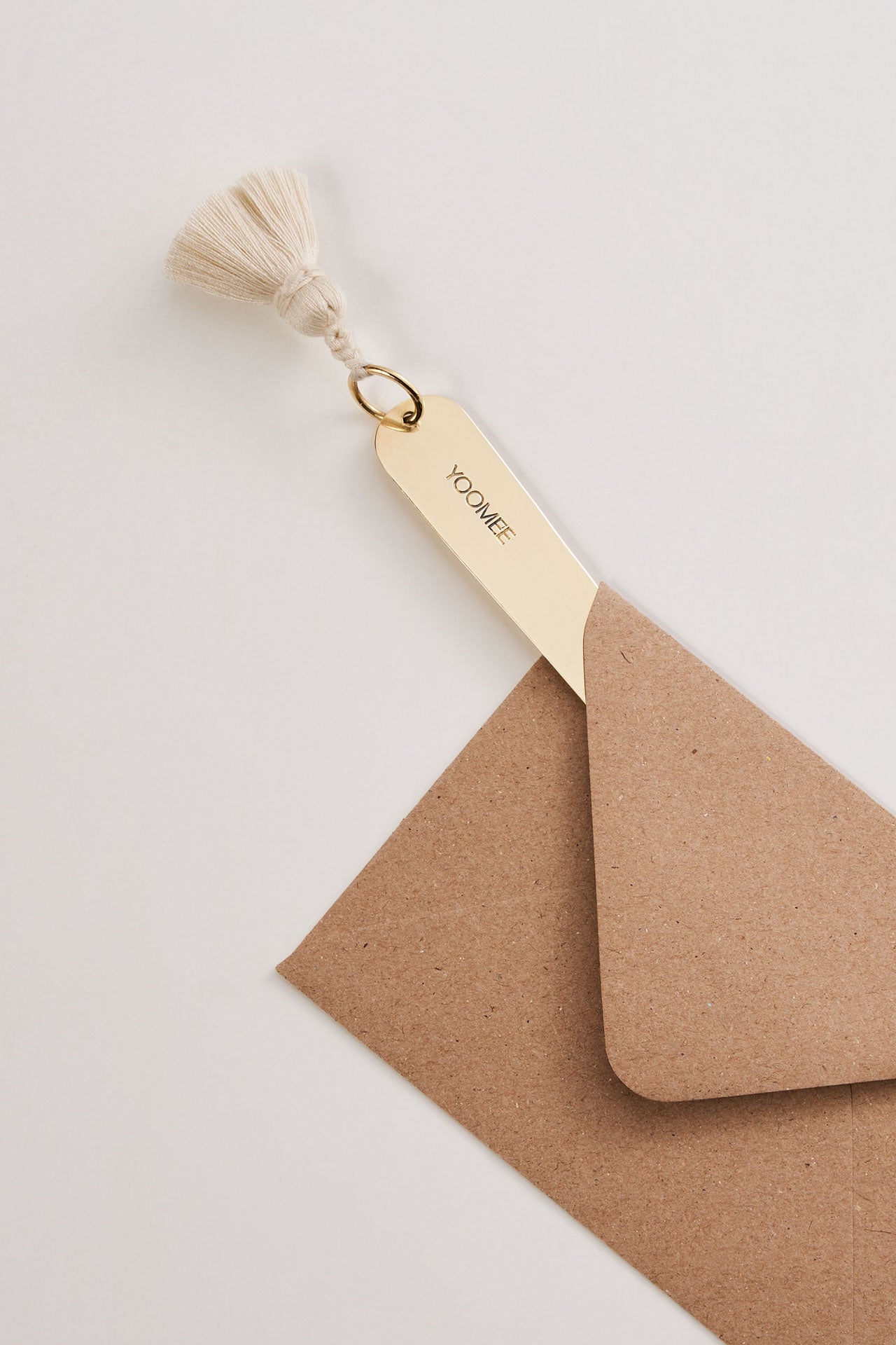 bookmark / letter opener - RAWI - offwhite