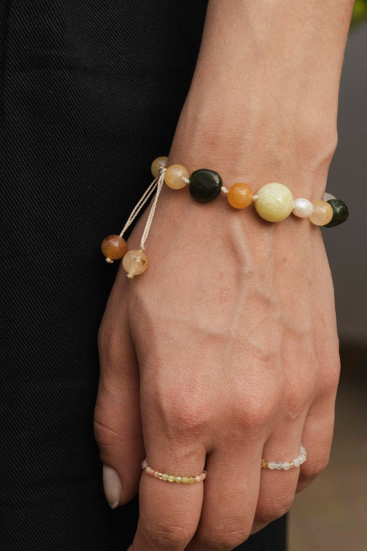 bracelet - JAMILA - meadow