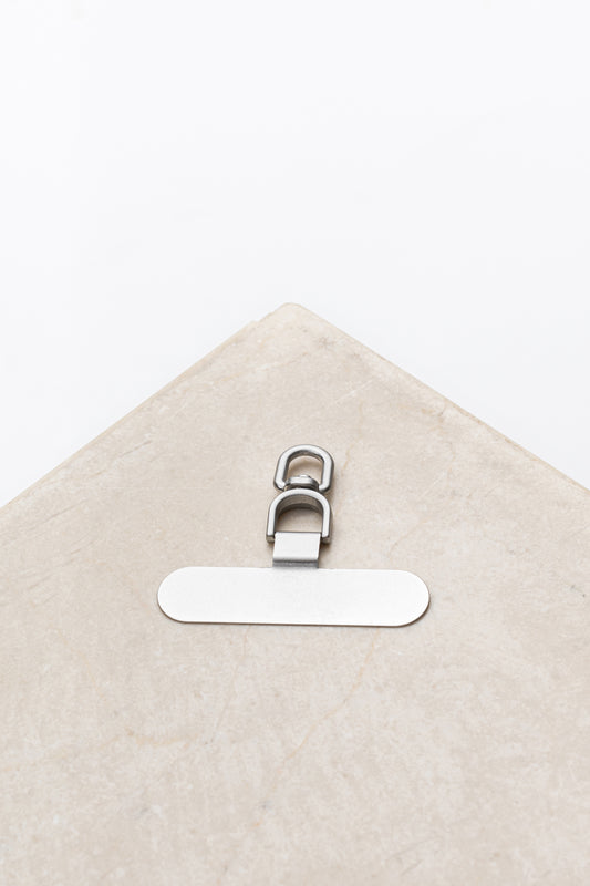 phone clip - silver