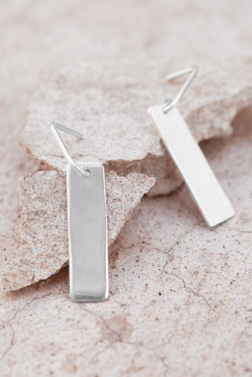 earring pendant - DINA - rectangle