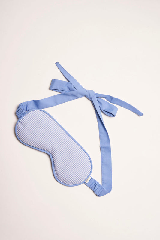 eye mask - RAHA midi squared - light blue