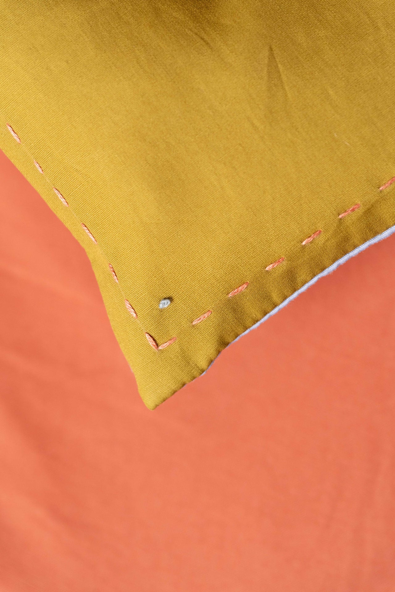 eye pillow - RAHA embroidery - fish