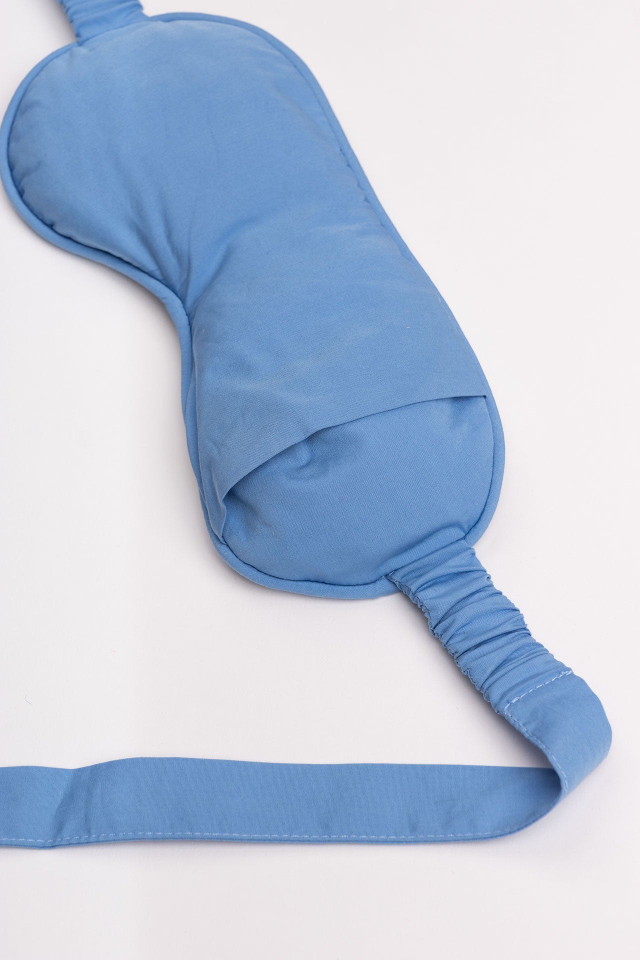 eye mask - RAHA - stripes - light blue