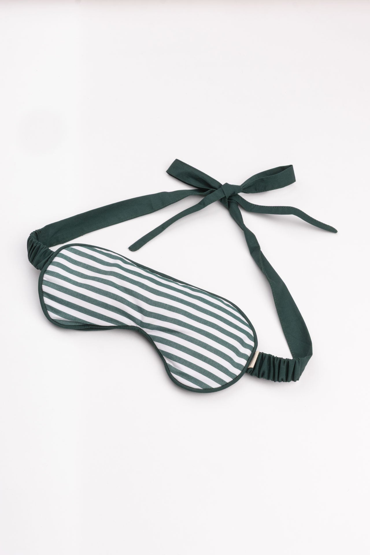 eye mask - RAHA - stripes - green