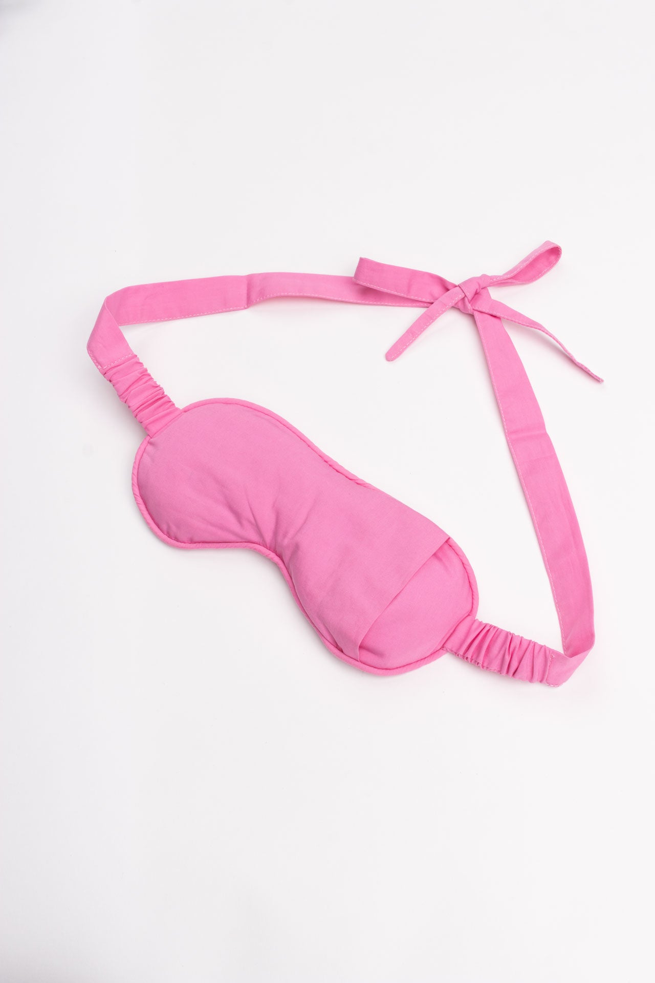 eye mask - RAHA stripes - pink