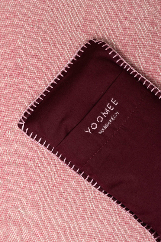eye pillow - RAHA hbik - bordeaux