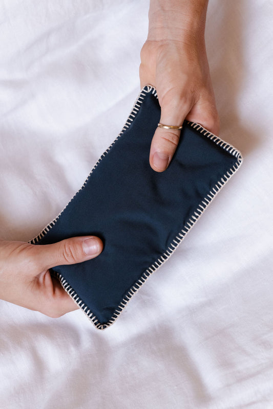 eye pillow - RAHA hbik - petrol