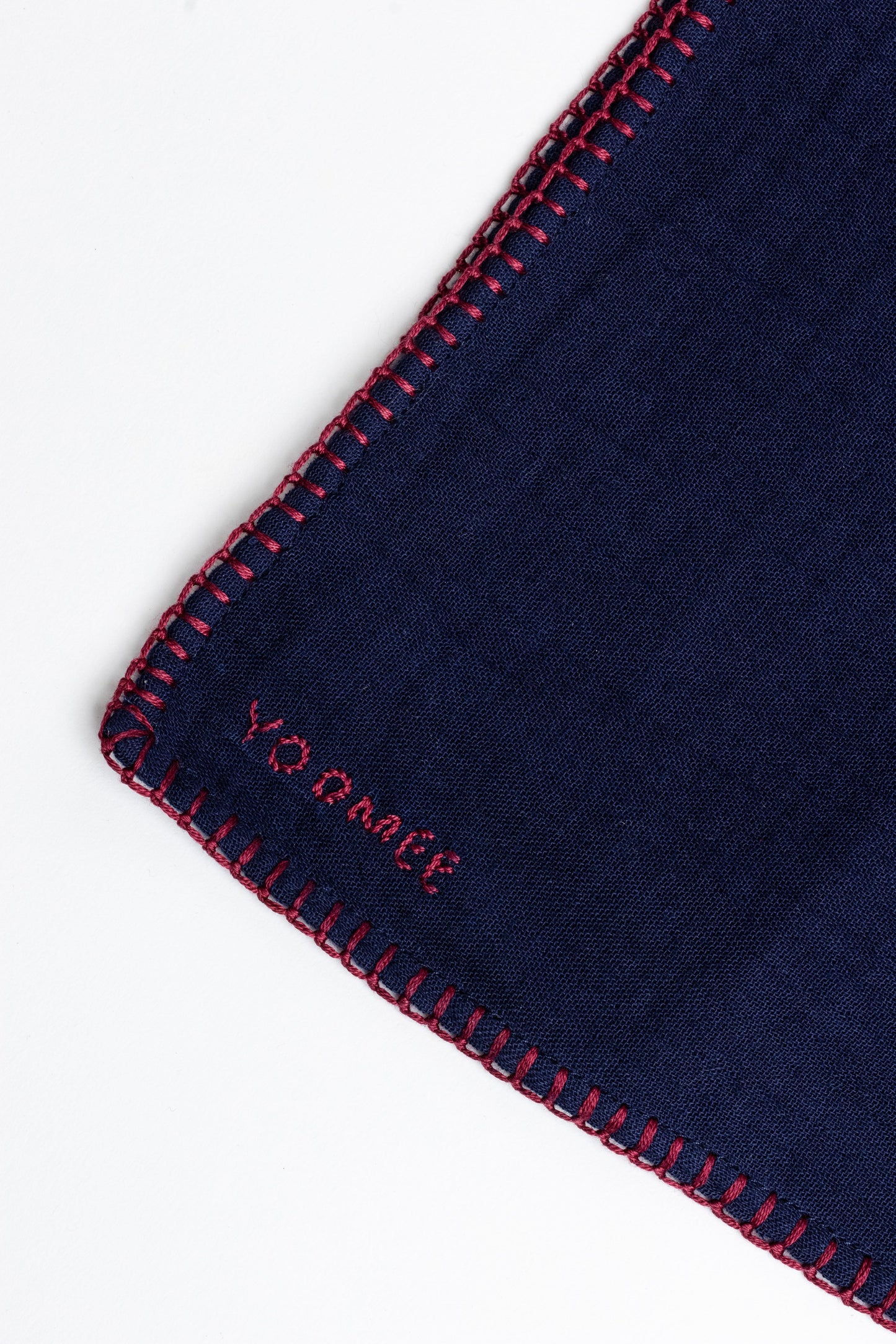 foulard - AZIZA muslin - marine