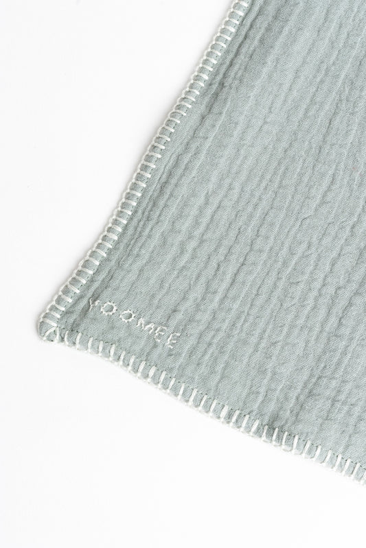 foulard - AZIZA muslin - sage