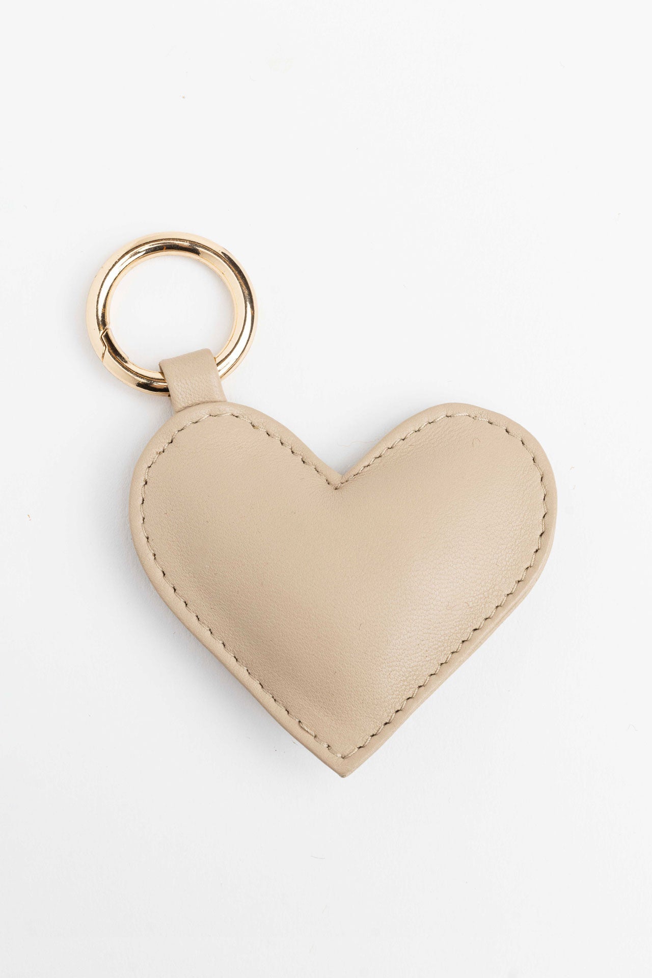 heart pendant - NAIMA - creme