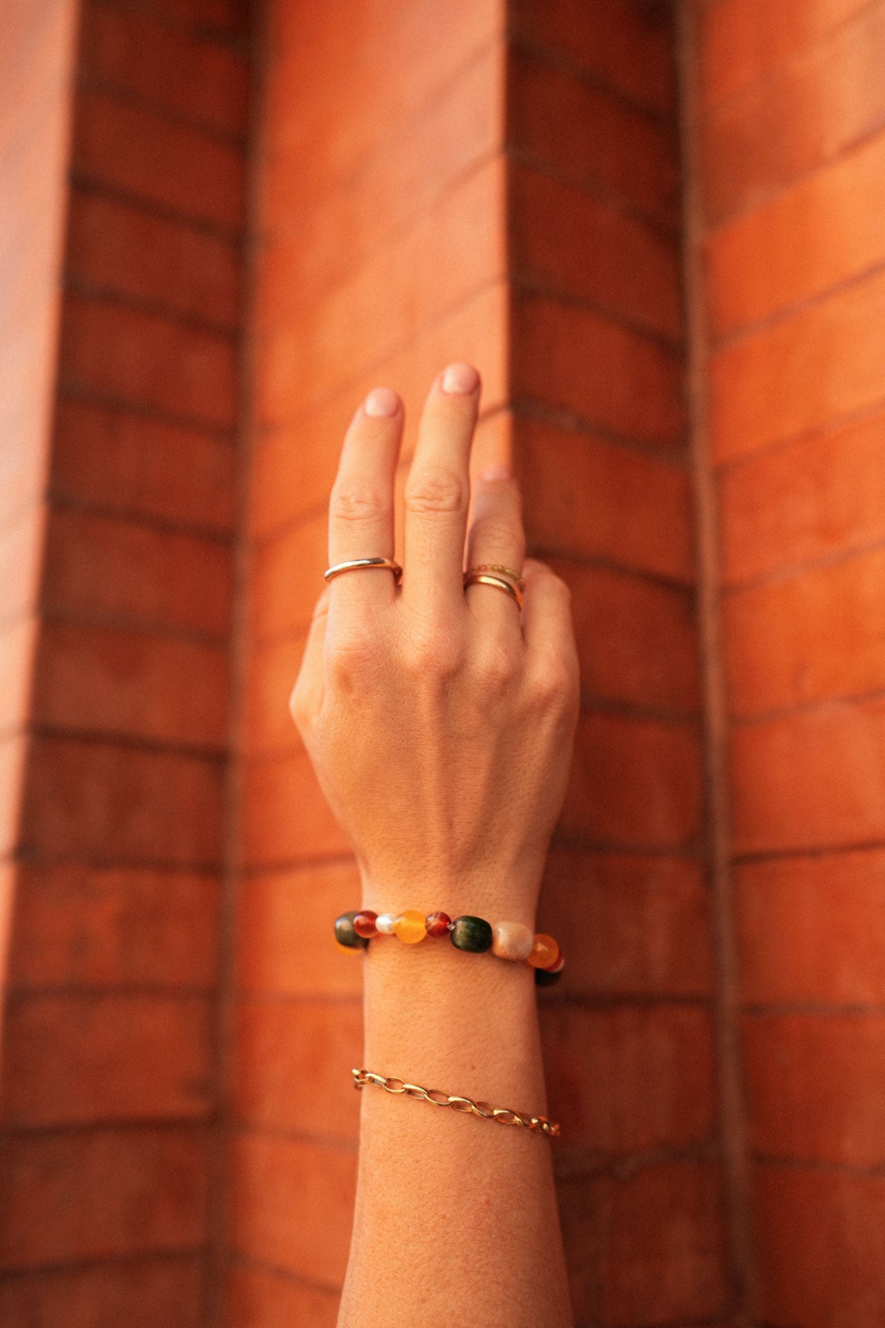 bracelet - JAMILA - earth