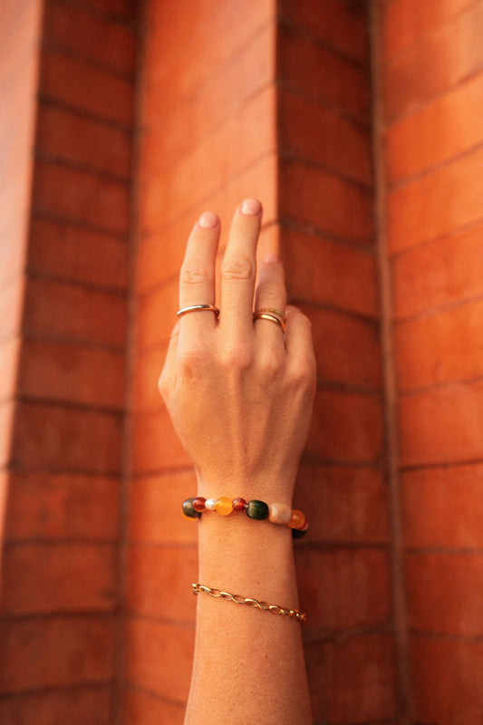 bracelet - JAMILA - earth