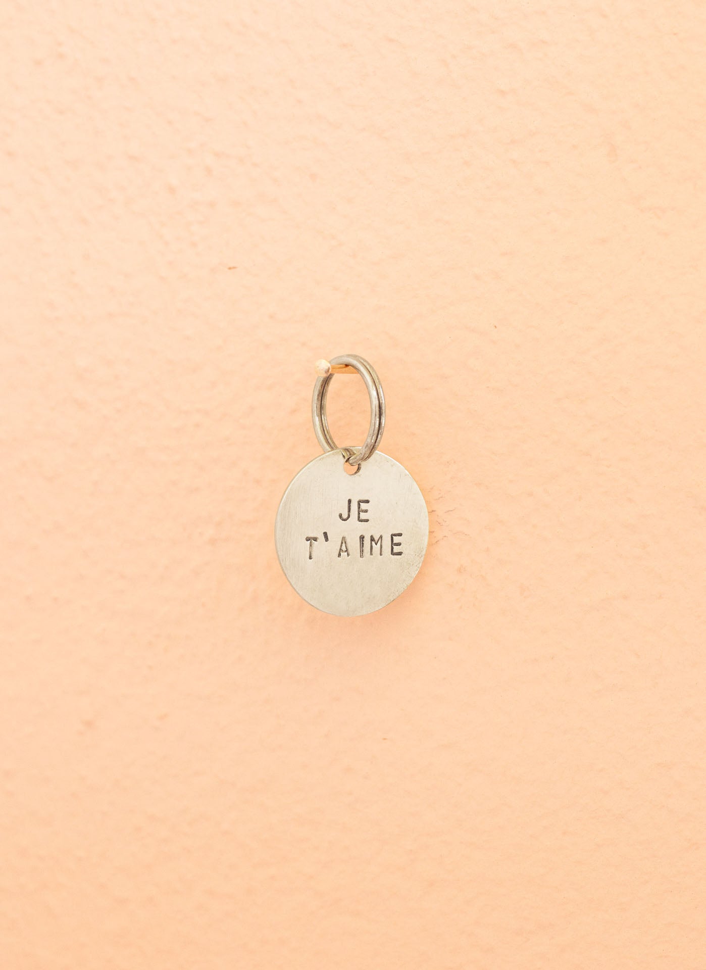 key tag - mini - je t'aime