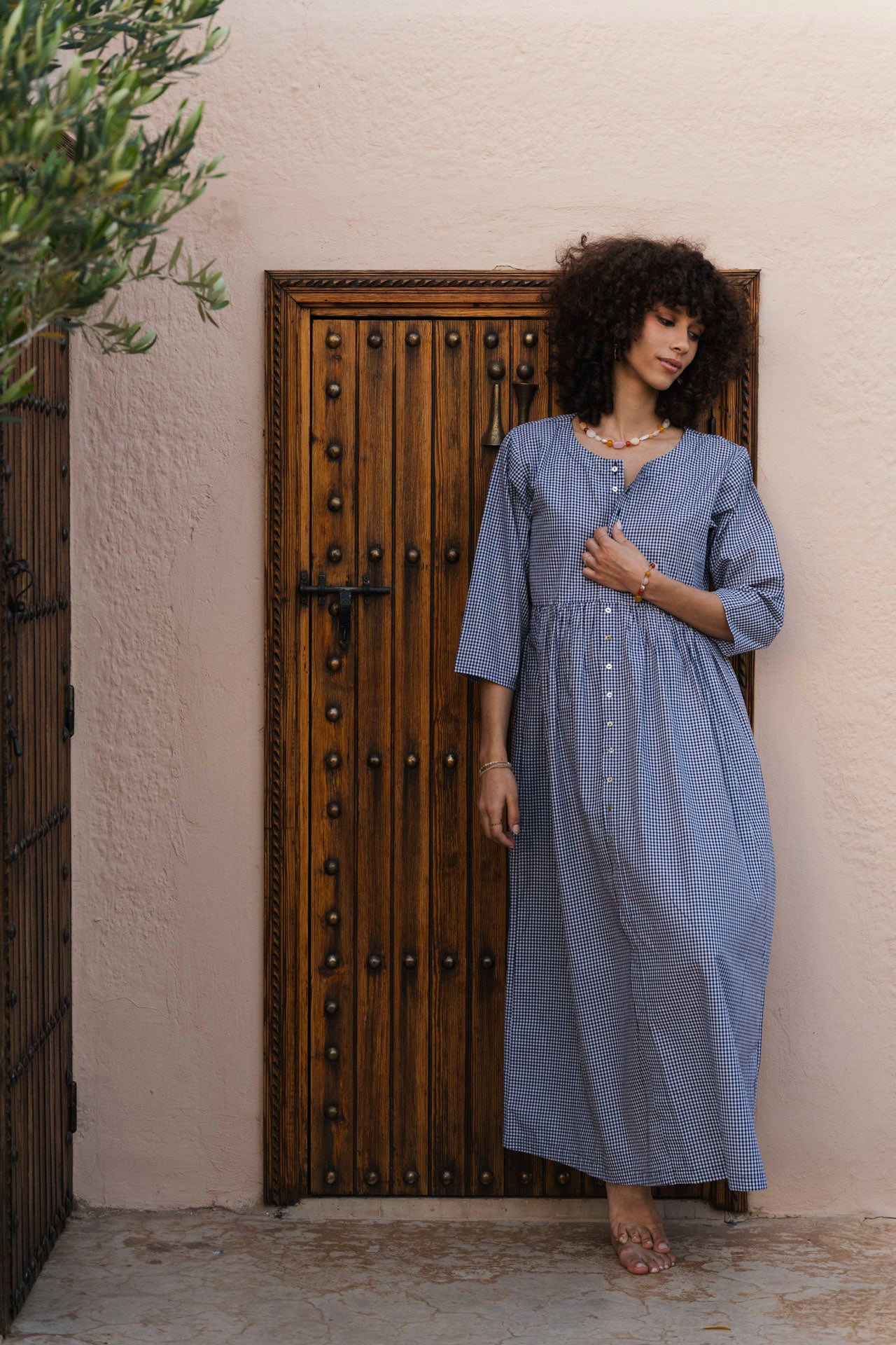 maxi dress - NOUR - diverse