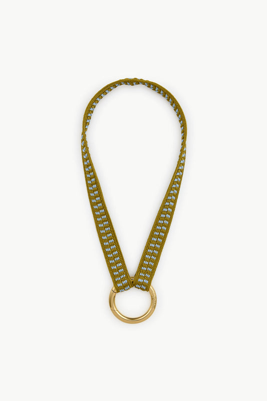 keychain band mini - ZAHRA - seagrass